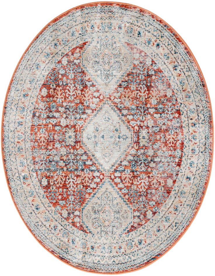Detail image of 4' x 4' Newport Round Rug