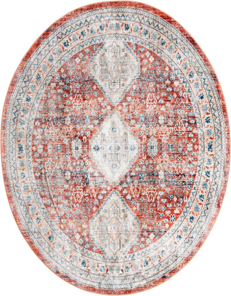 Detail image of 7' x 7' Newport Round Rug