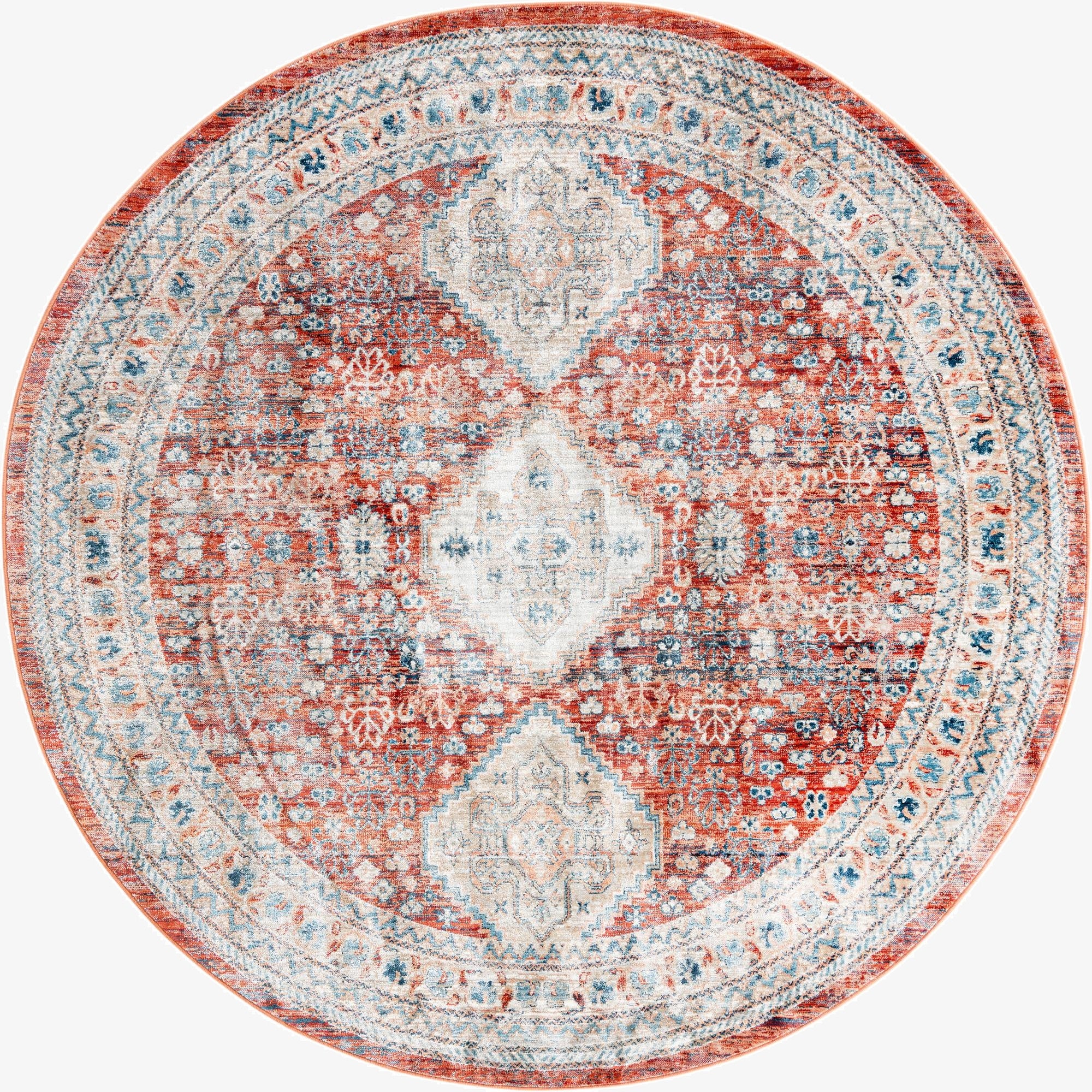 Primary image 7' x 7' Newport Round Rug