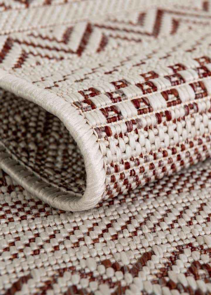 10' x 10' Easy-Clean Ribbon Indoor / Outdoor Round Rug