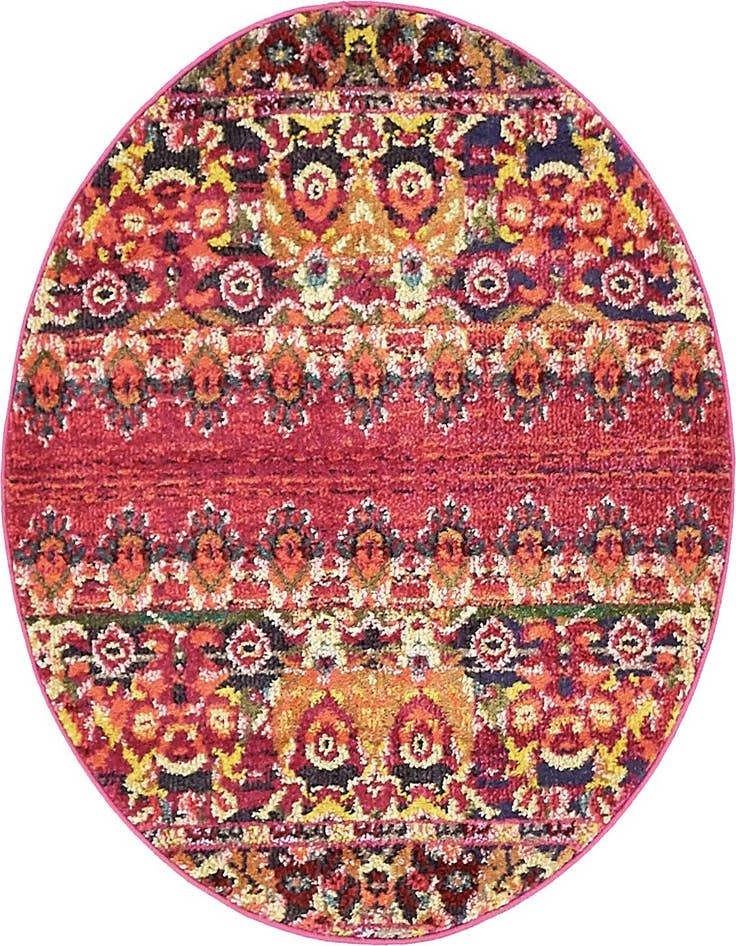 Detail image of 3' 3 x 3' 3 Washable Palazzo Round Rug