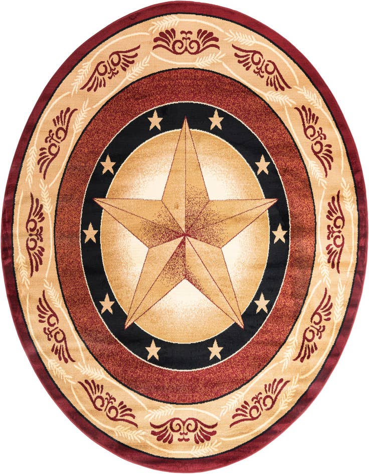 Detail image of 7' 10 x 7' 10 Pioneer Round Rug