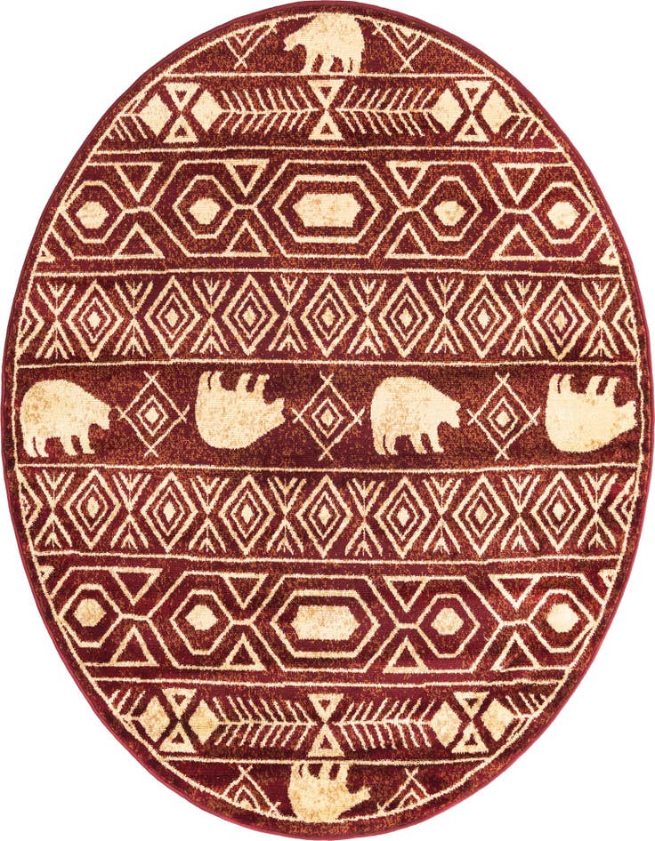 Detail image of 7' 10 x 7' 10 Pioneer Round Rug
