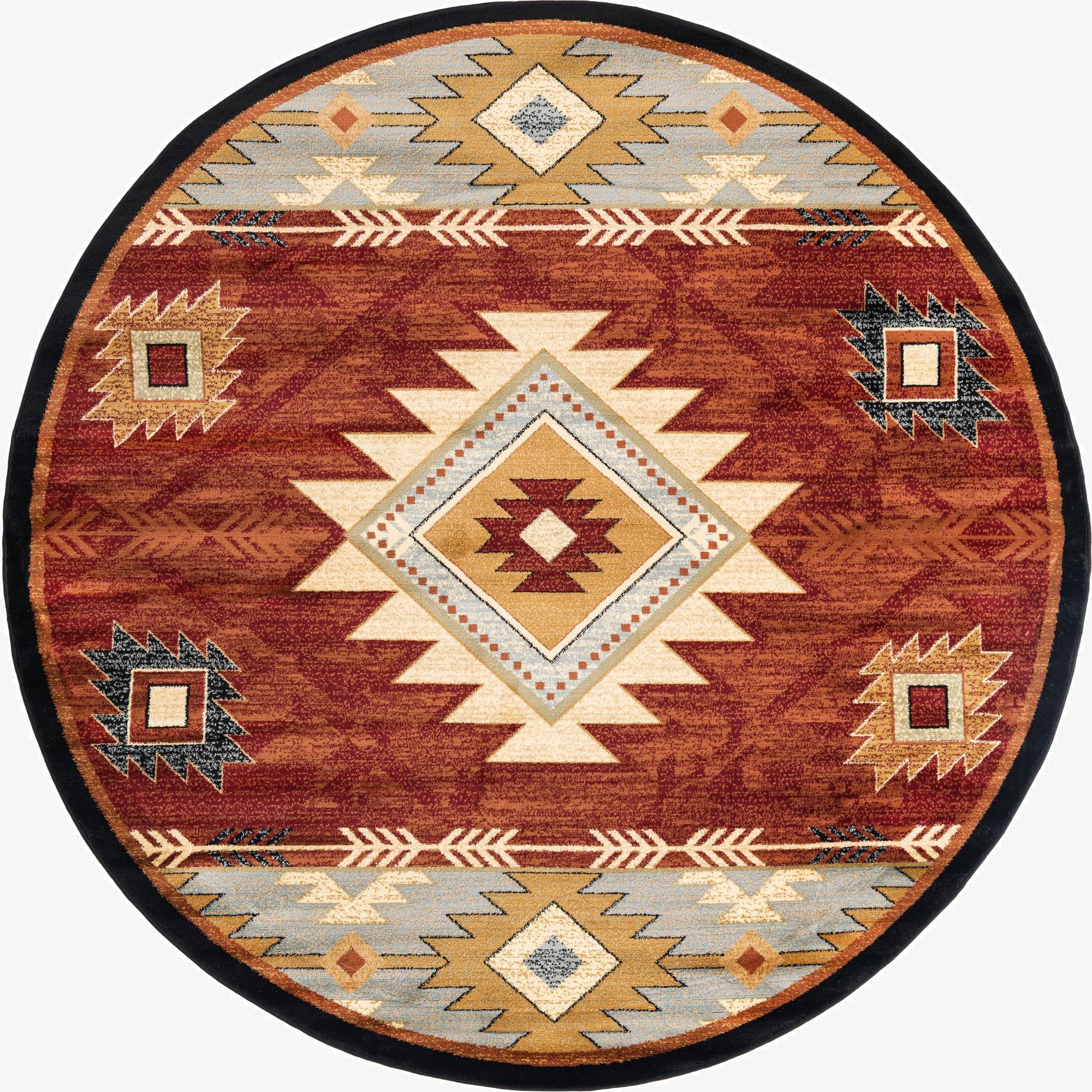 7' 10 x 7' 10 Pioneer Round Rug
