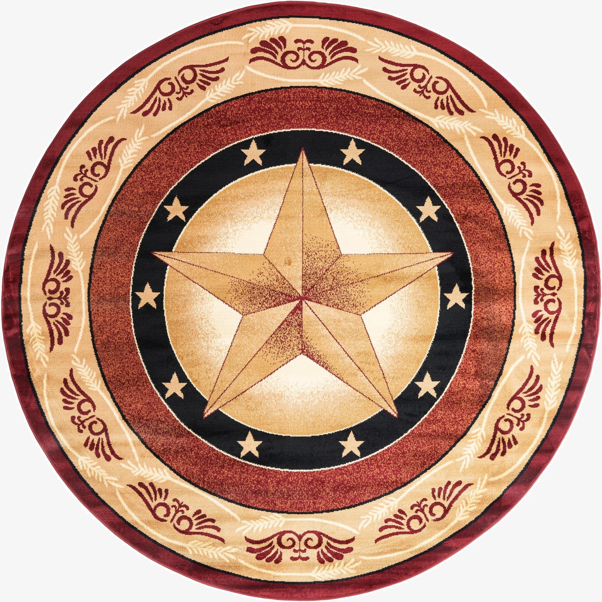 7' 10 x 7' 10 Pioneer Round Rug