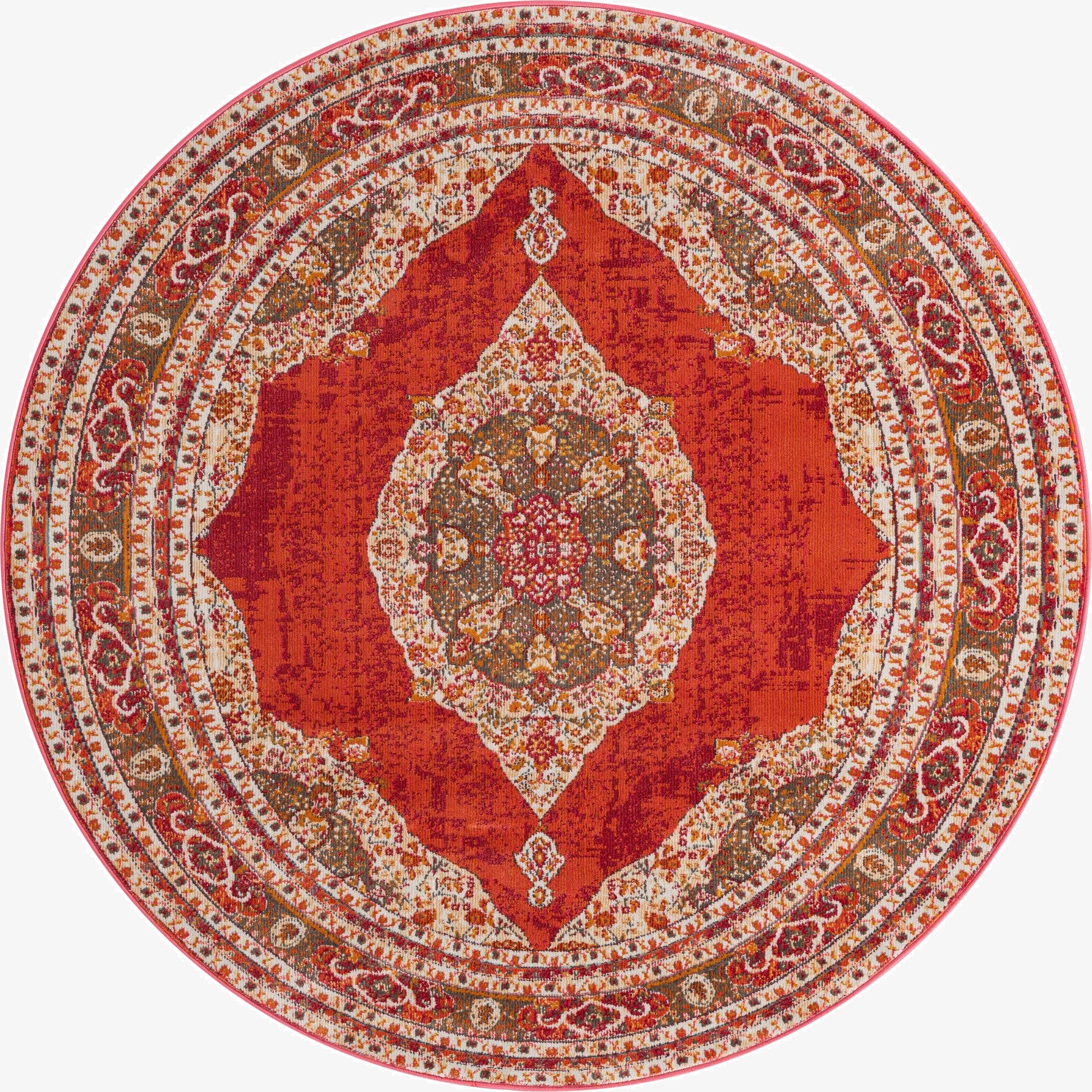 5' 5 x 5' 5 Santiago Round Rug