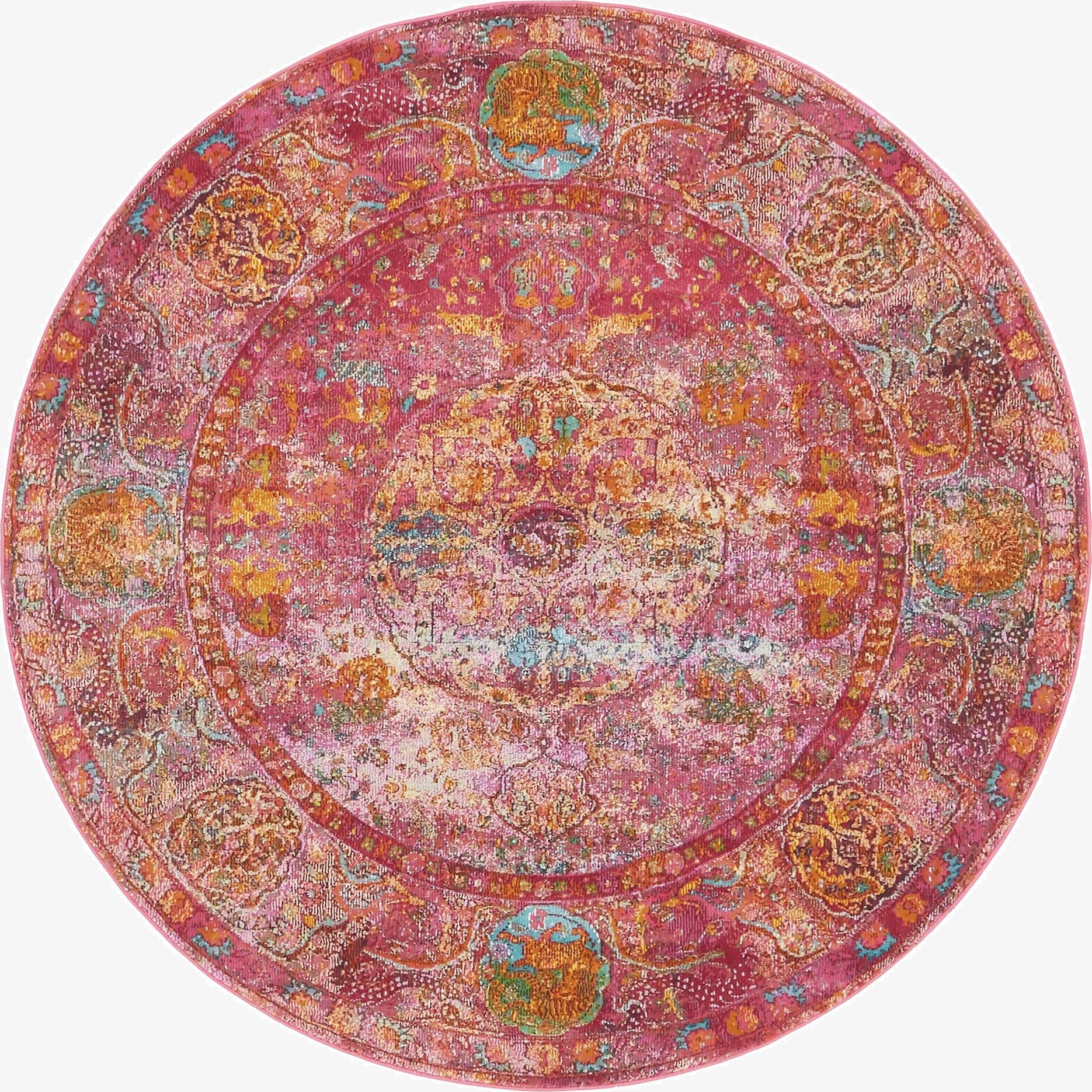 5' 5 x 5' 5 Santiago Round Rug