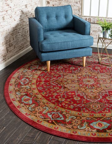 5' x 5' Sara Round Rug