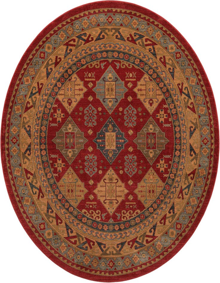 Detail image of 8' x 8' Serapi Round Rug