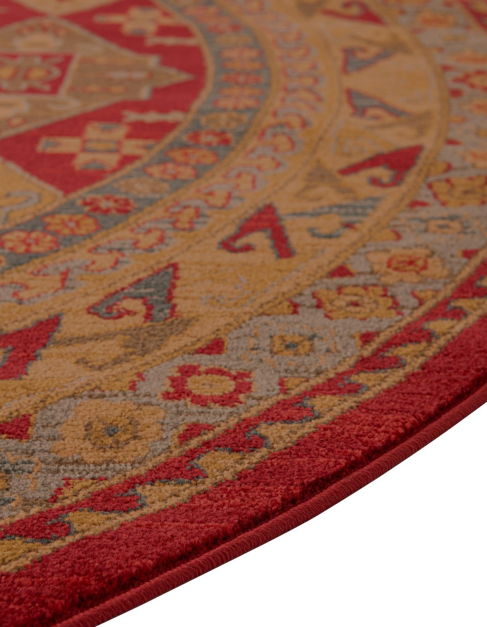 6' x 6' Serapi Round Rug
