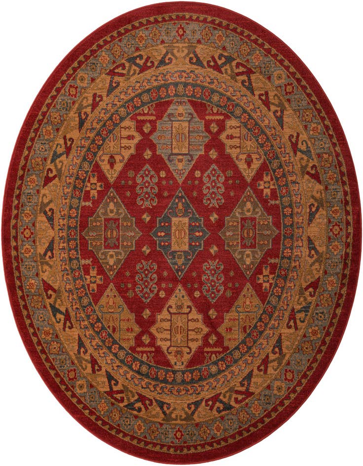 Detail image of 6' x 6' Serapi Round Rug