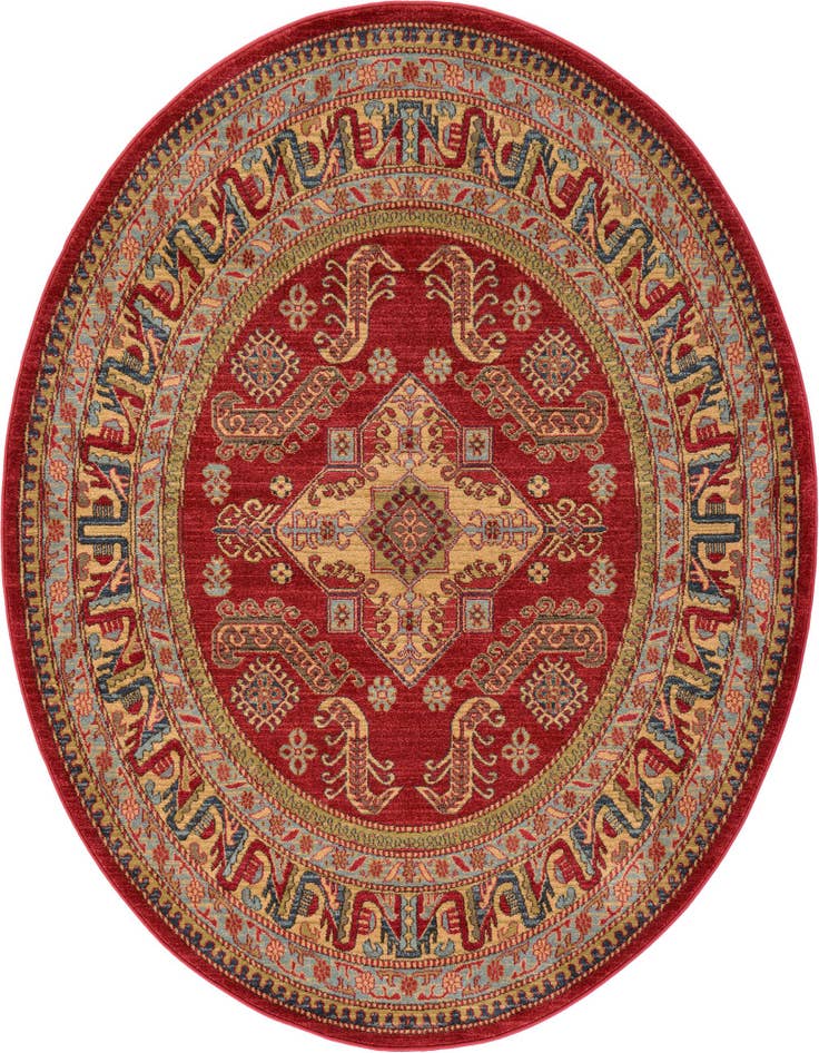 Detail image of 6' x 6' Serapi Round Rug
