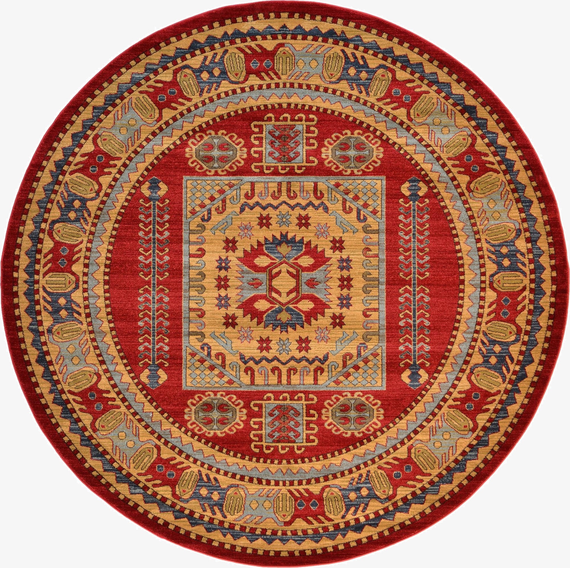 8' x 8' Serapi Round Rug