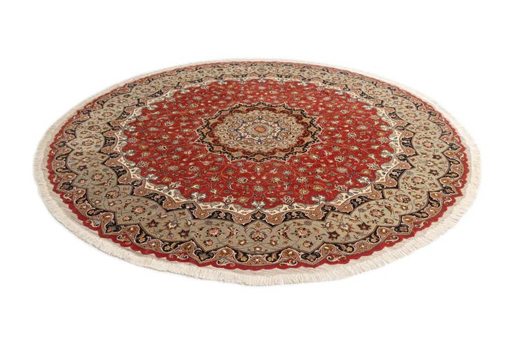 Detail image of 9' 10 x 9' 10 Tabriz Round Rug