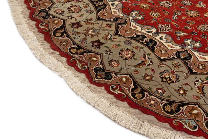 9' 10 x 9' 10 Tabriz Round Rug