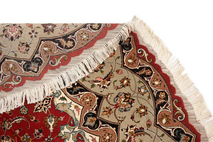 9' 10 x 9' 10 Tabriz Round Rug