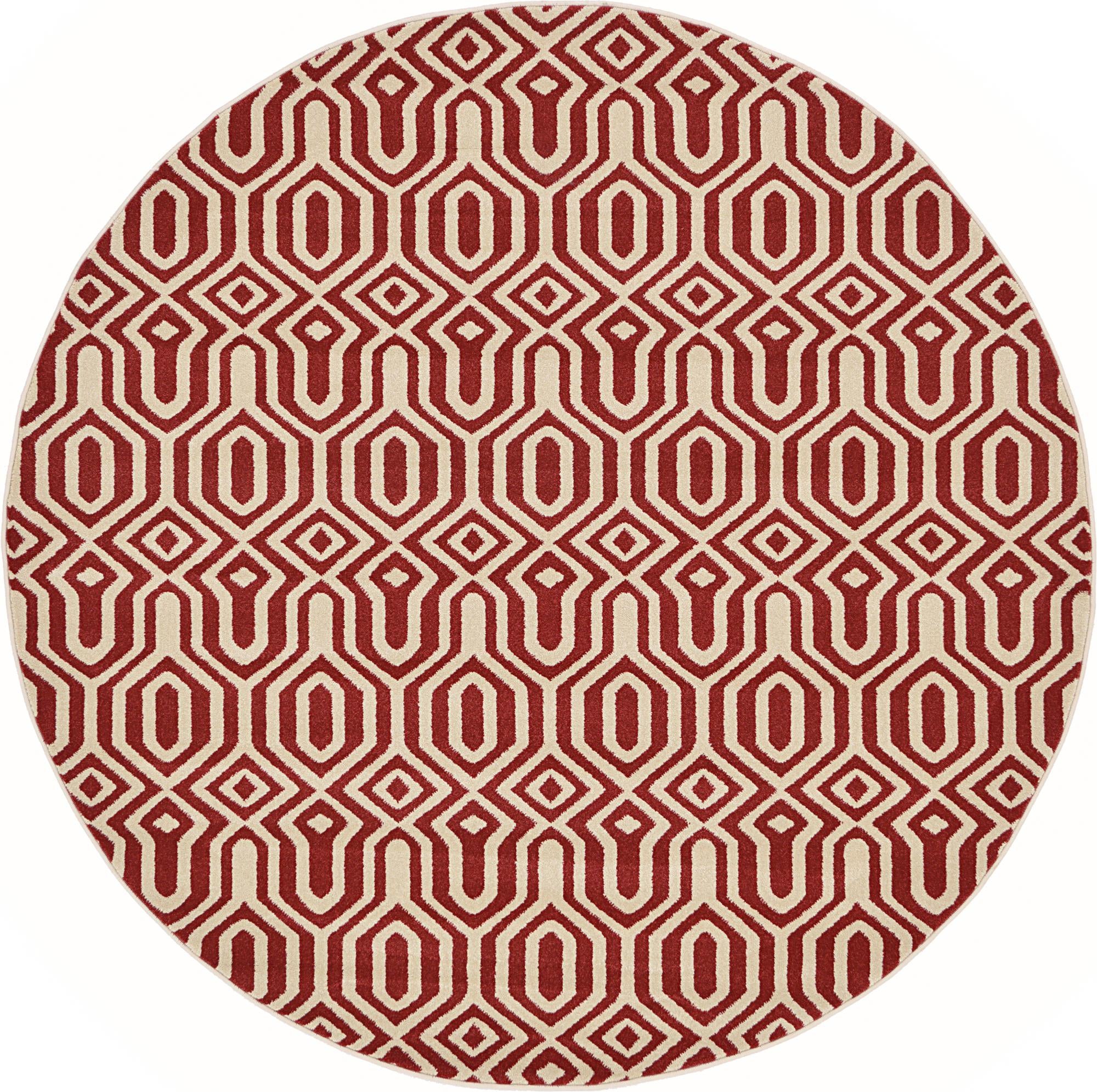 6' x 6' Trellis Round Rug