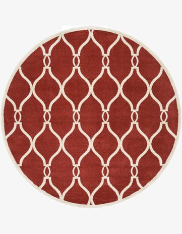 6' x 6' Trellis Round Rug
