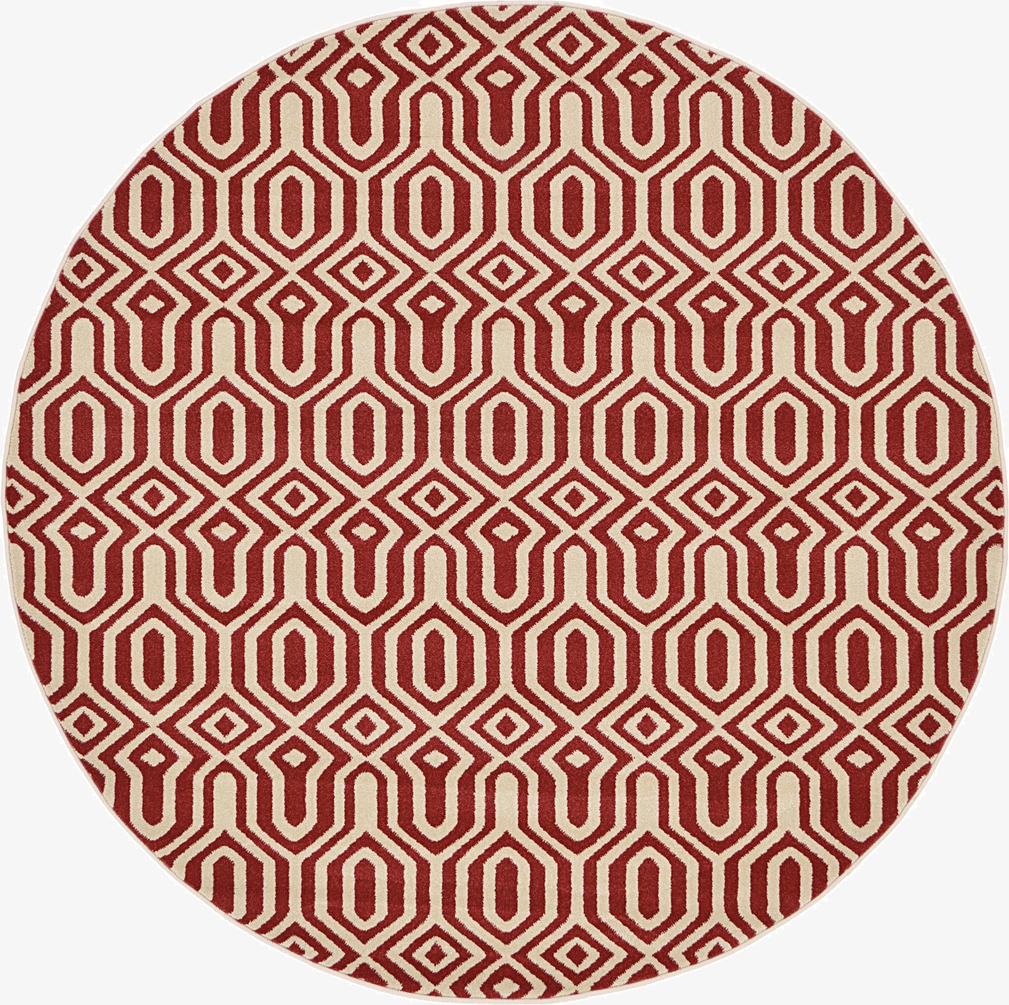 6' x 6' Trellis Round Rug