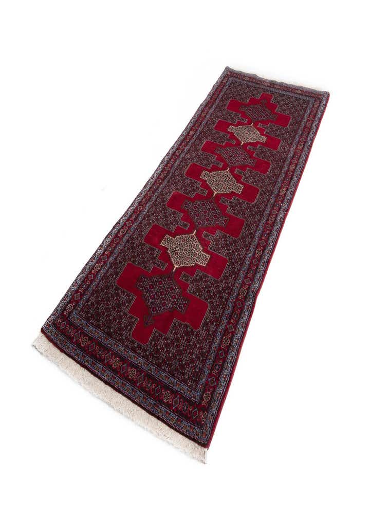 3' 10 x 9' 11 Abadeh Wool Runner Rug