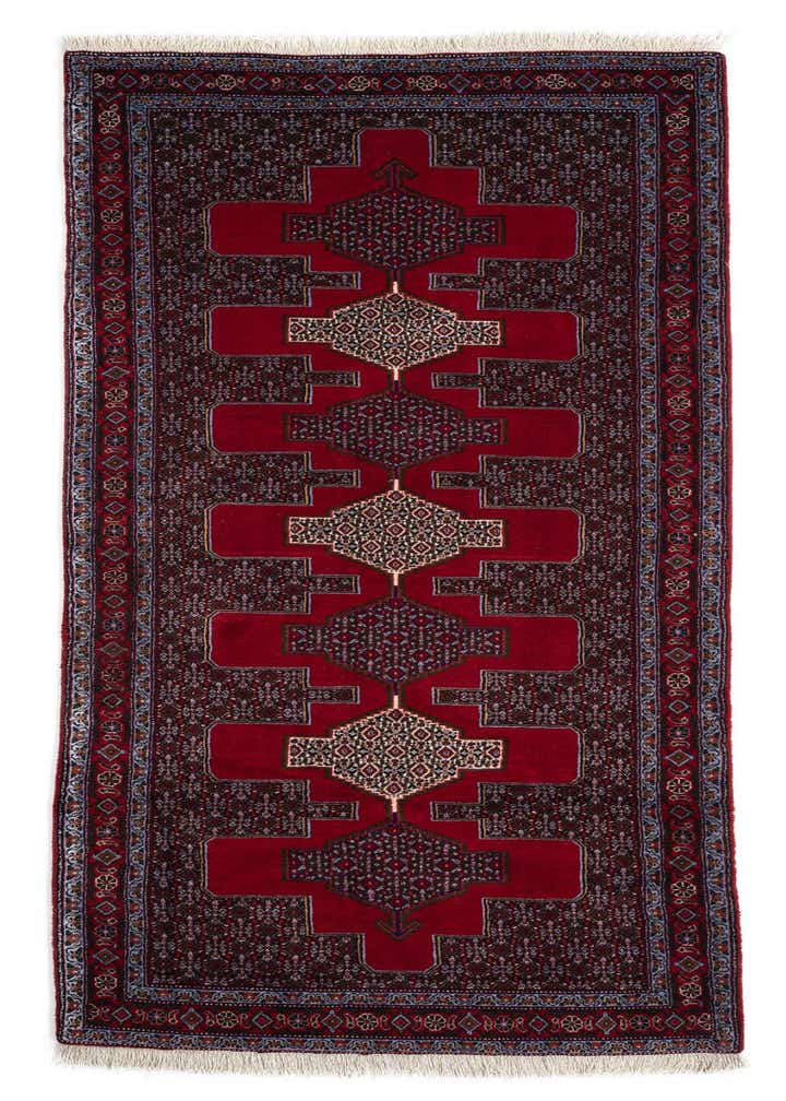3' 10 x 9' 11 Abadeh Wool Runner Rug