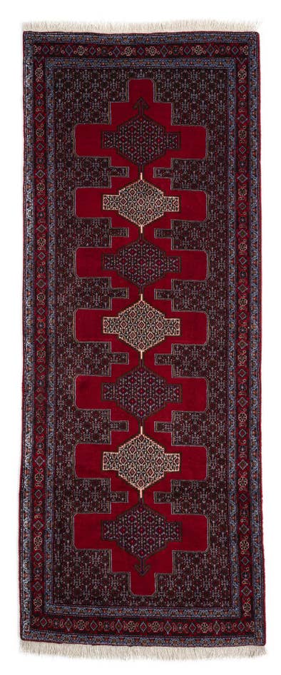 Detail image of 3' 10 x 9' 11 Abadeh Wool Runner Rug