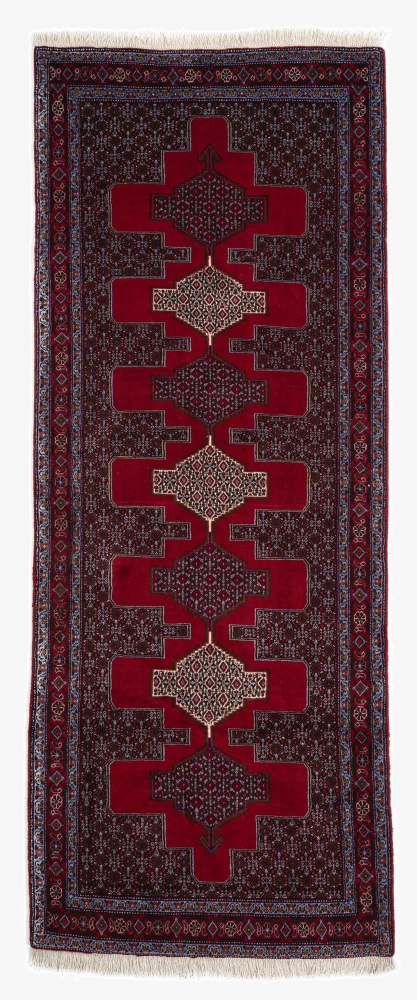 3' 10 x 9' 11 Abadeh Wool Runner Rug