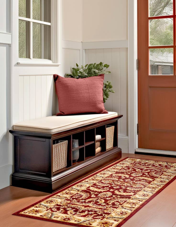 Detail image of 2' 2 x 6' Aditi Runner Rug