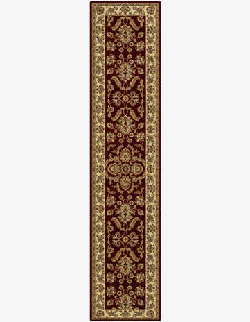 Red Aditi Runner Rug