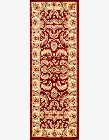 Red Aditi Runner Rug