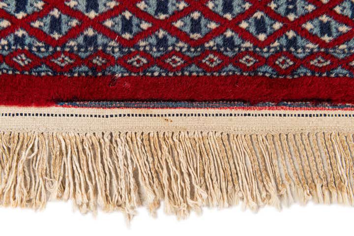 2' x 3' 10 Hand Knotted Afghan Akhche Wool Runner Rug
