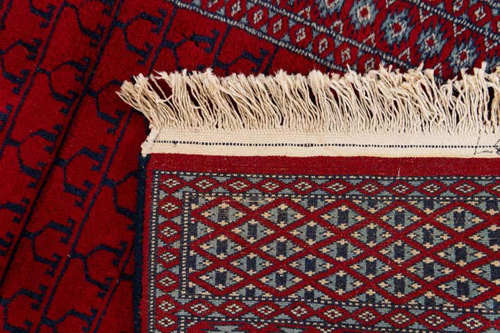 2' x 3' 10 Hand Knotted Afghan Akhche Wool Runner Rug