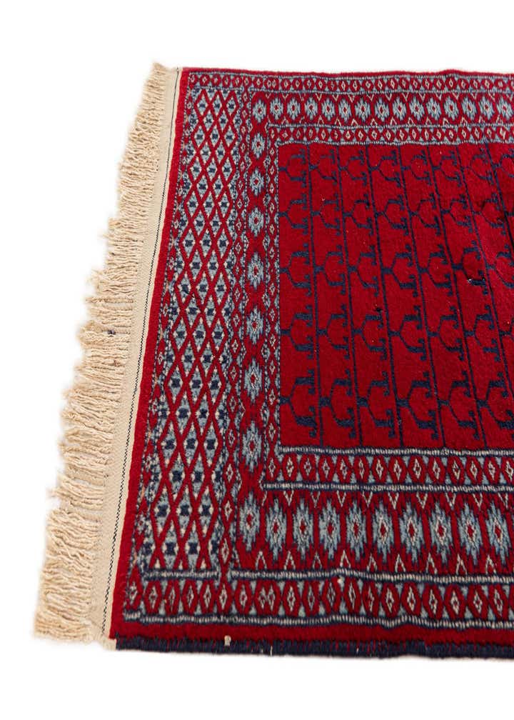 2' x 3' 10 Hand Knotted Afghan Akhche Wool Runner Rug
