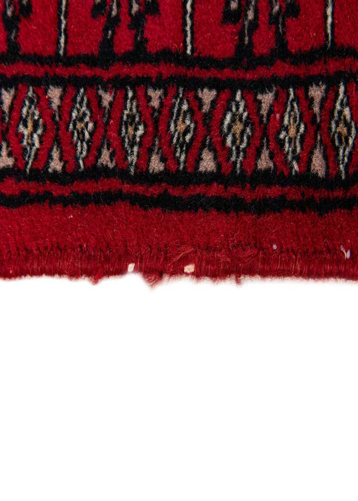 2' 3 x 4' 7 Hand Knotted Afghan Akhche Wool Runner Rug