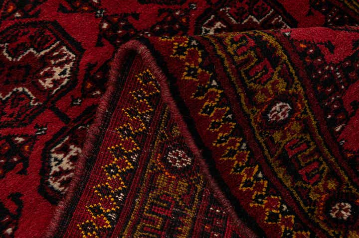 2' 10 x 5' 11 Hand Knotted Afghan Akhche Wool Runner Rug