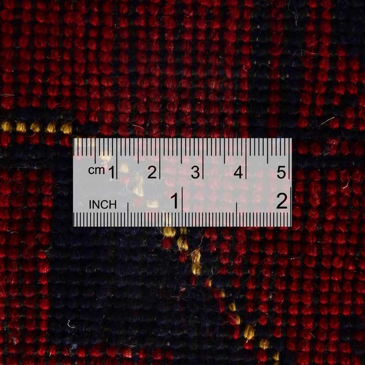 2' 7 x 6' 1 Afghan Akhche Wool Runner Rug
