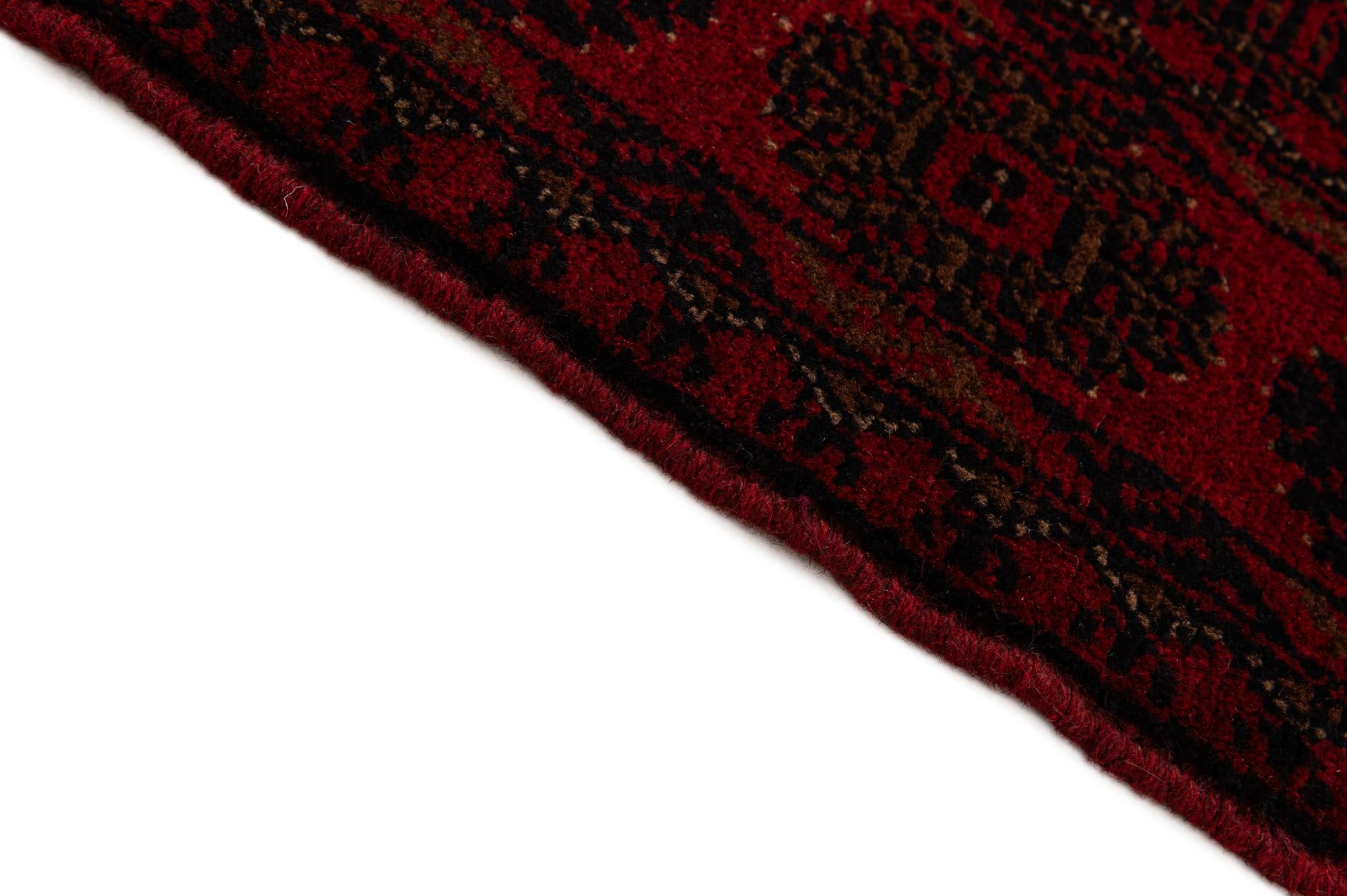 85cm x 200cm anudado a mano Afghan Ersari Alfombra Lana Pasillera