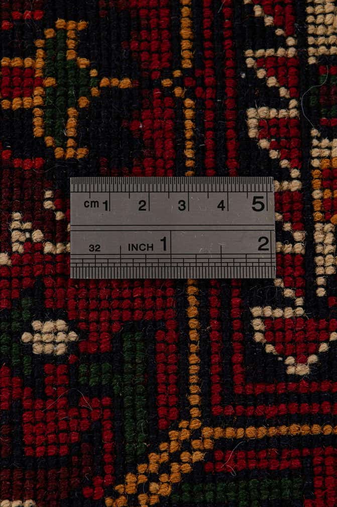 3' x 10' 1 Hand Knotted Afghan Ersari Wool Runner Rug