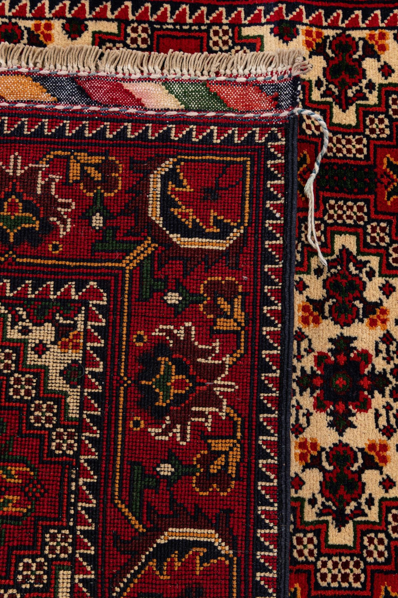 3' x 10' 1 Hand Knotted Afghan Ersari Wool Runner Rug