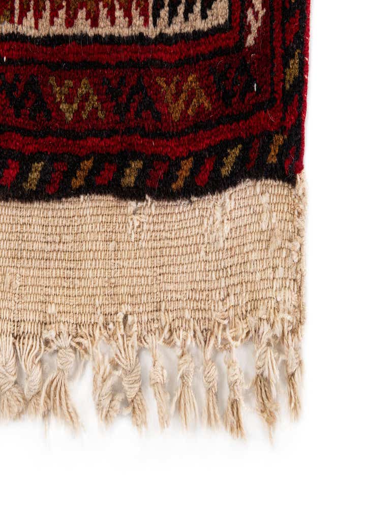 2' 9 x 9' 10 Hand Knotted Afghan Ersari Wool Runner Rug