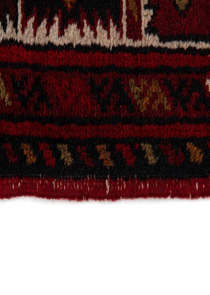 2' 9 x 9' 10 Hand Knotted Afghan Ersari Wool Runner Rug