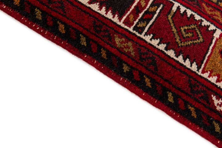 2' 9 x 9' 10 Hand Knotted Afghan Ersari Wool Runner Rug