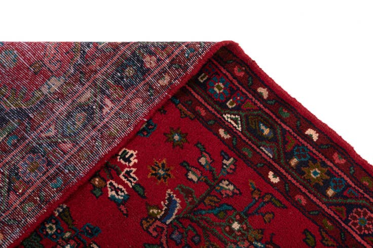 Detail image of 3' 6 x 10' 2 Afshar Wool Runner Rug