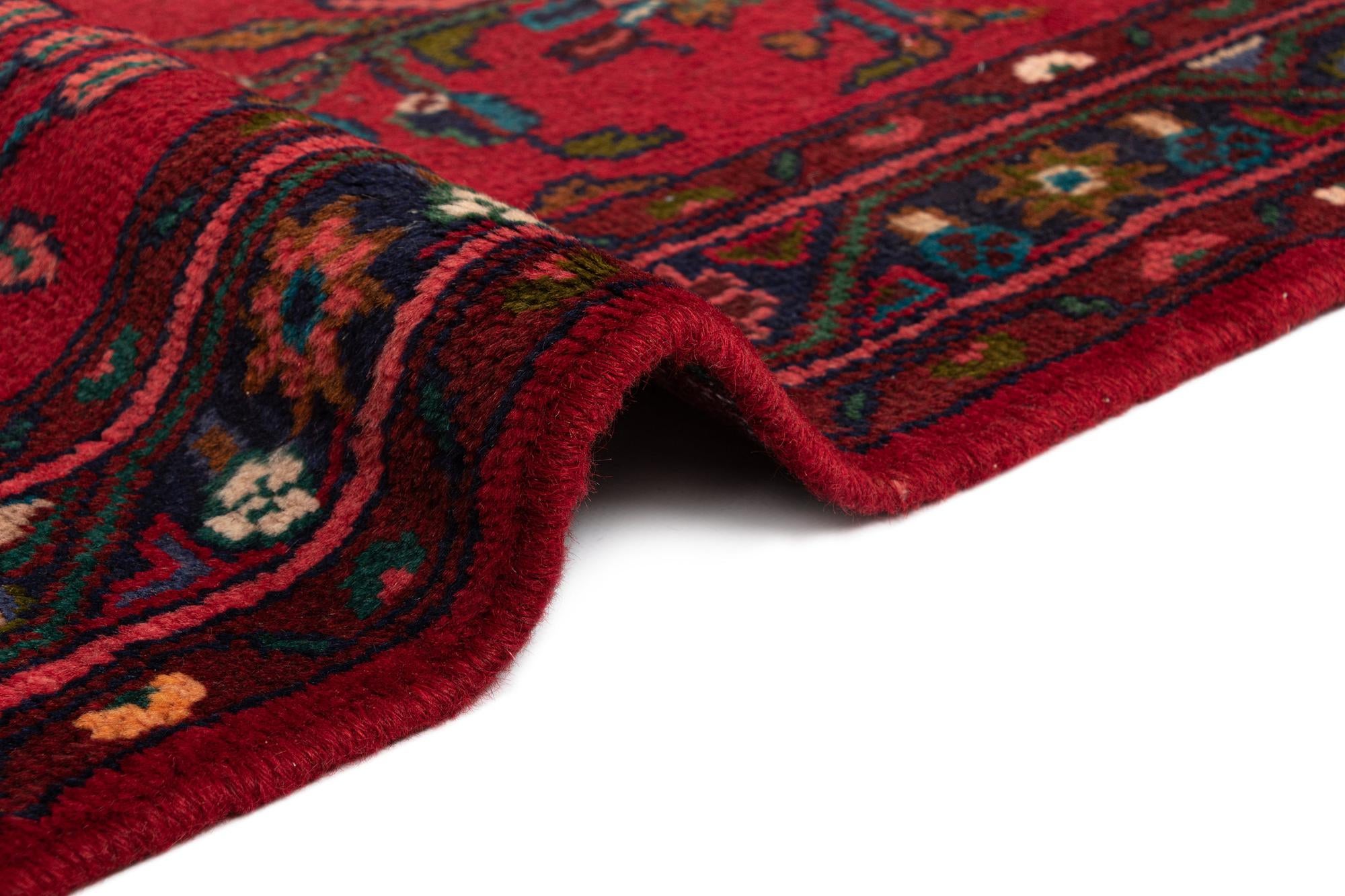3' 6 x 10' 2 Afshar Wool Runner Rug