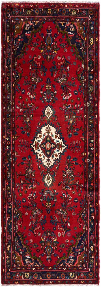 3' 6 x 10' 2 Afshar Wool Runner Rug