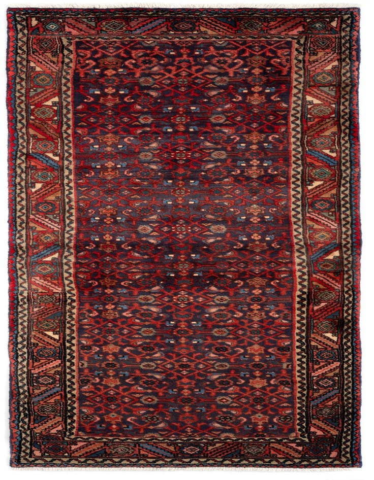 Detail image of 3' 5 x 10' Afshar Wool Runner Rug