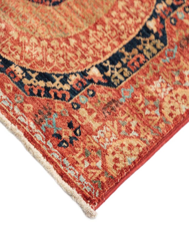 Detail image of 2' 4 x 9' 9 Amina Wool Runner Rug