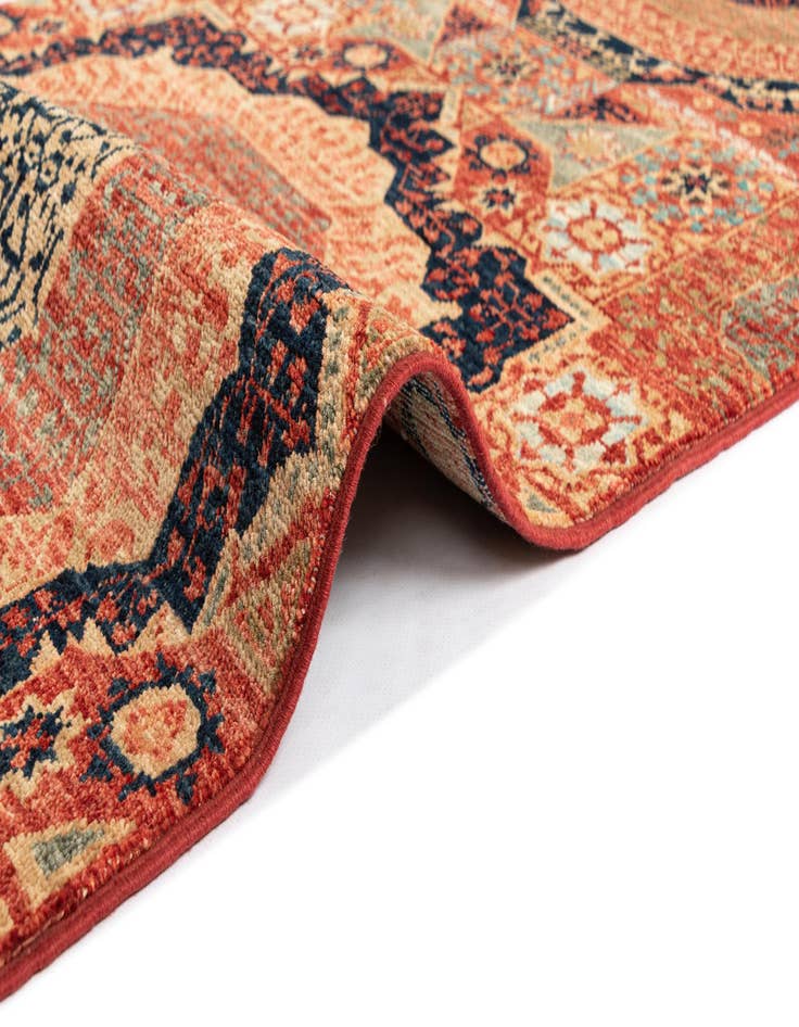 Detail image of 2' 4 x 9' 9 Amina Wool Runner Rug