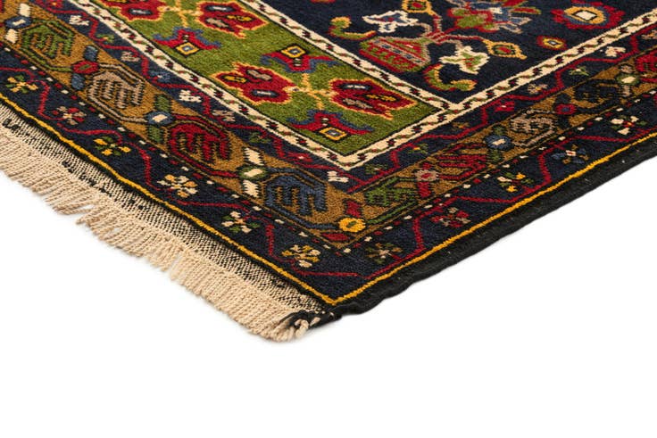 Detail image of 3' 3 x 6' 6 Hand Knotted Anatolian Wool Runner Rug