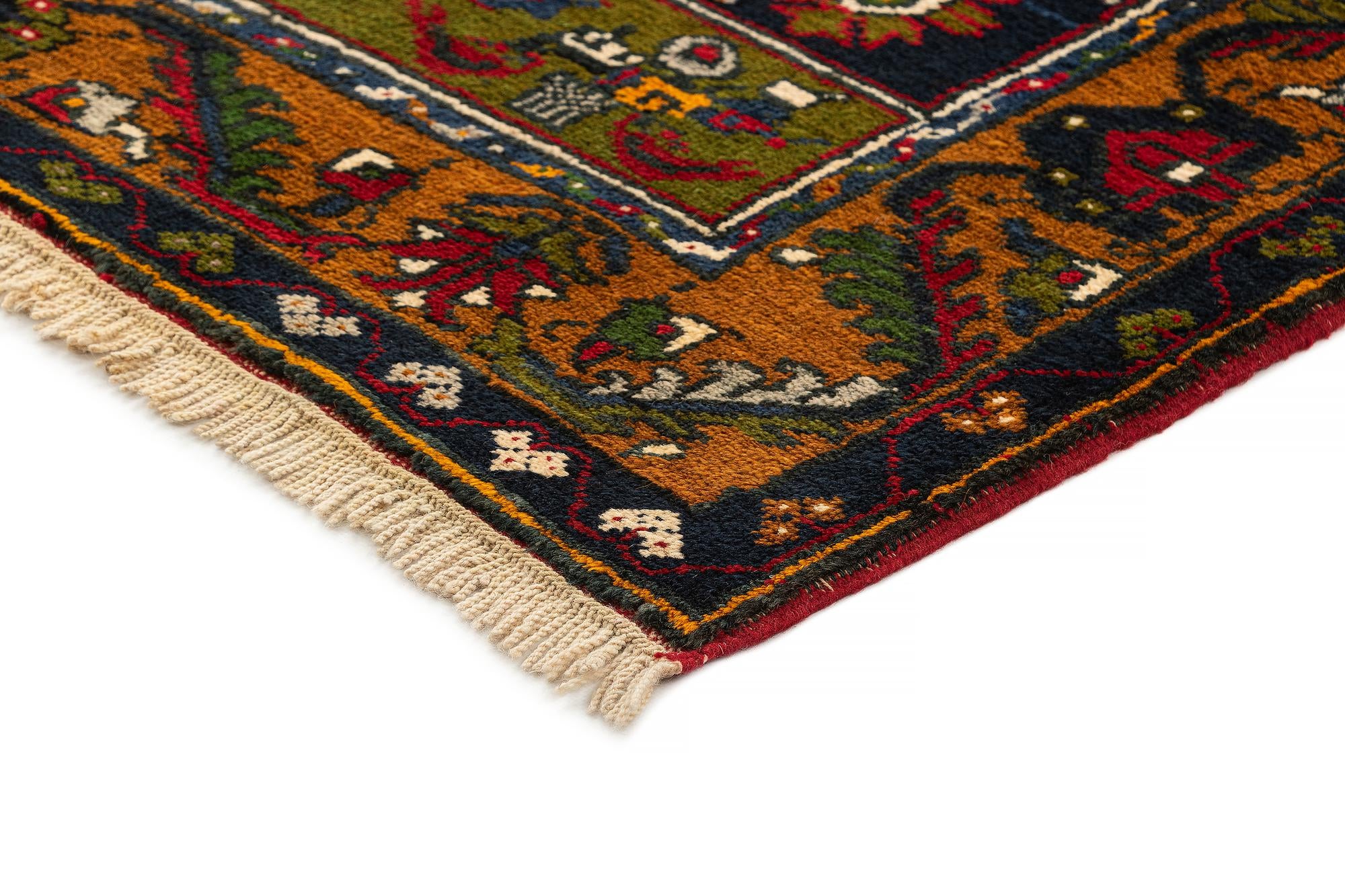 3' 3 x 6' 8 Hand Knotted Anatolian Wool Runner Rug